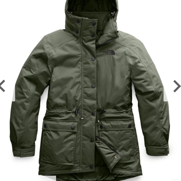 The north face reign on down parka jacket L - Picture 4 of 10